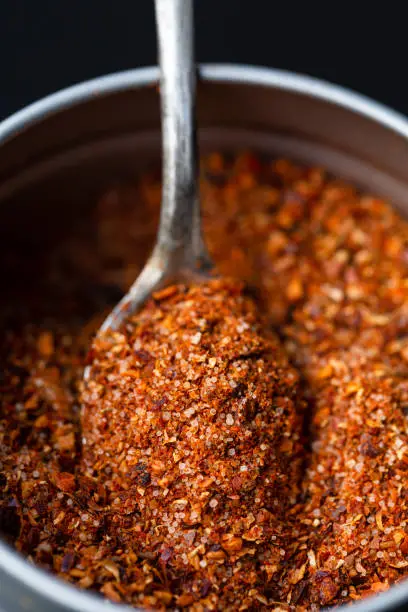 Photo of Merquen, a traditional spicy and smoky Chilean seasoning