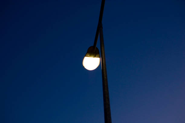 istock Street lamp in the evening. 1428803547