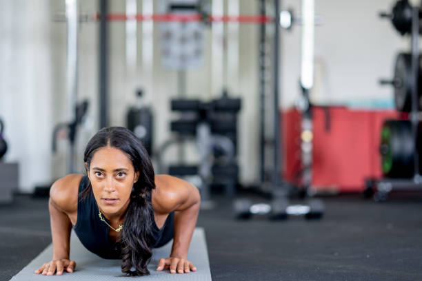 istock Young Woman Working Out 1428803743