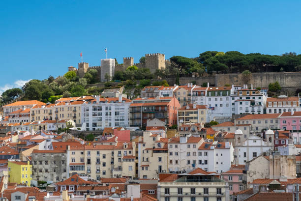 istock Alfama neighborhood on a summer afternoon 1428803786