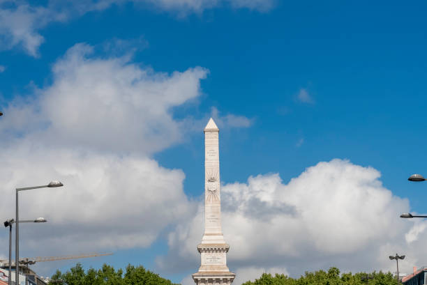 The Restauradores Monument is an obelisk in the center of Praça dos Restauradores (Restauradores Square), in Lisbon, Portugal. It is 30 meters high and was inaugurated on April 28, 1886. It commemorates the liberation of the country from Spanish rule on December 1, 1640.