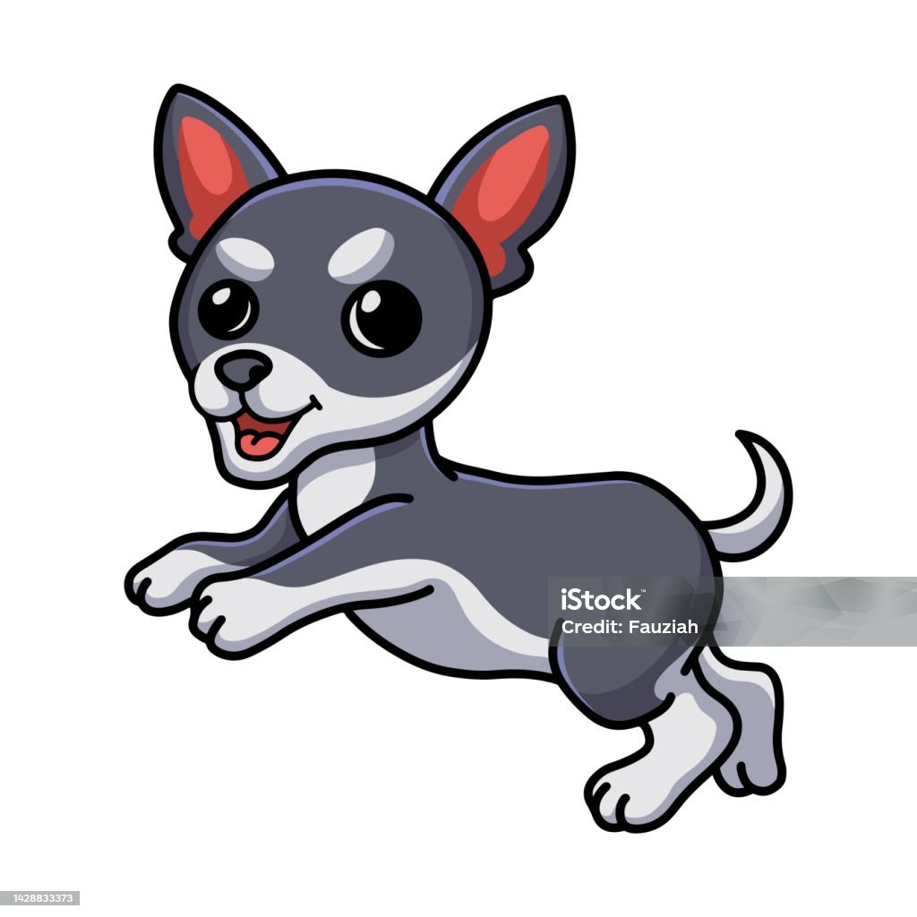 Phim Hoạt Hình Chó Chihuahua Dễ Thương Tạo Dáng Hình minh họa Sẵn ...
