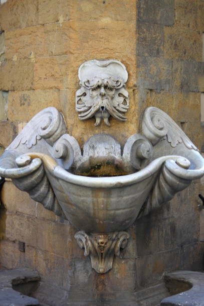 Renaissance fountain in Florence, Italy