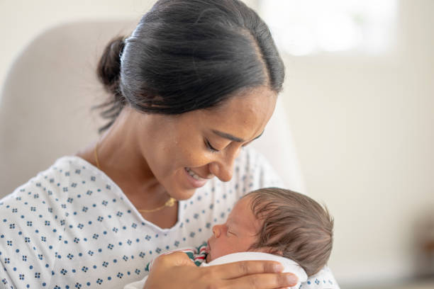istock Newborn and His Mother 1428852189