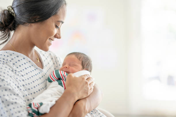 istock Newborn and His Mother 1428852193