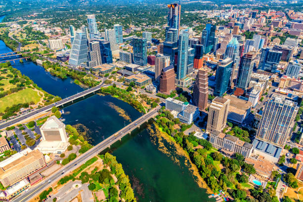 istock Austin Texas Downtown Aerial 1428873694