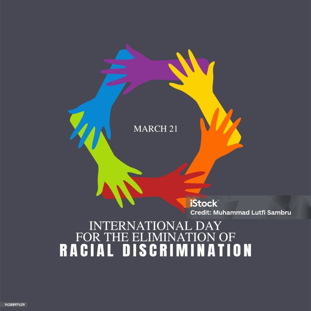 International Day For The Elimination Of Racial Discrimination Vector International Day For The Elimination Of Racial Discrimination Vector