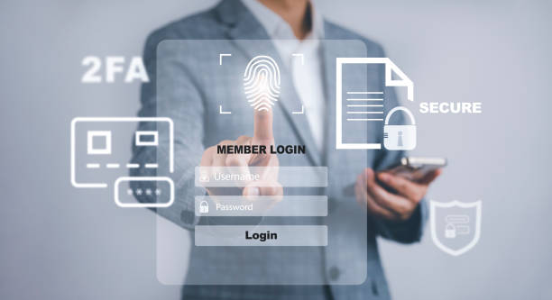 istock Businessman touch graph scan the protection system cyber security, Login, User, Cybersecurity privacy protect data. 2FA internet network security technology,Cyber Security privacy protect data. 1428910705