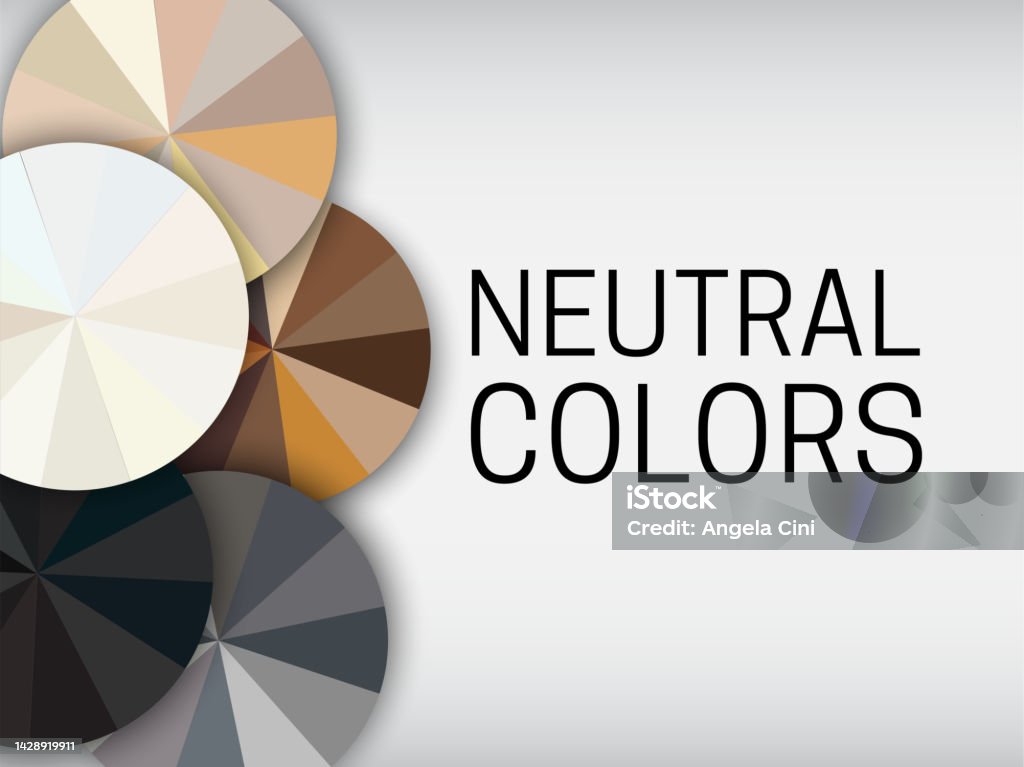 Neutral Color Antonym Neutral Colors Banner Background Illustration Stock Illustration ...