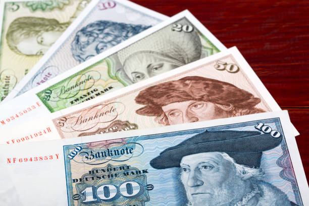 istock Old Germany money a business background 1428933814