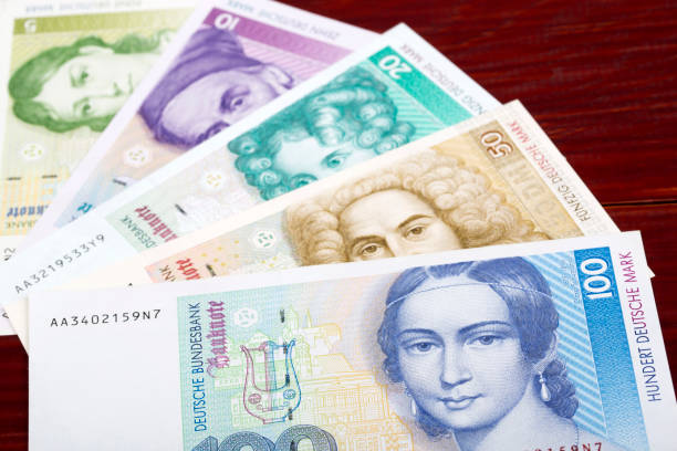 istock Old Germany money a business background 1428933826