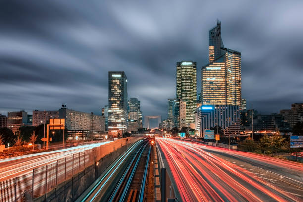 istock Modern district in Paris city 1428947715