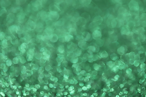 Abstract green glitter background