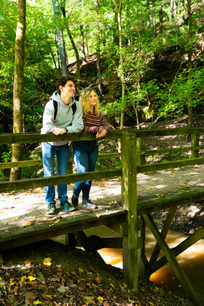 istock Hiking at Turkey Run State Park 1428957877
