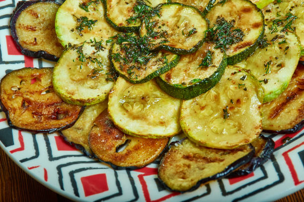 istock Grilled Vegetables with Zaatar Vinaigrette 1428958964