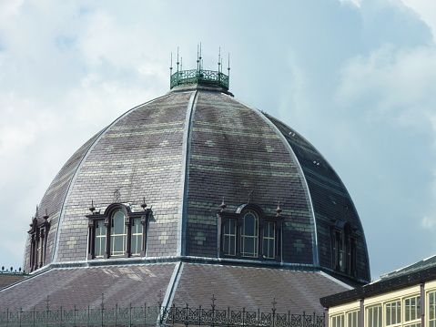 This is a detailed view of Buxton Pavilion Roof