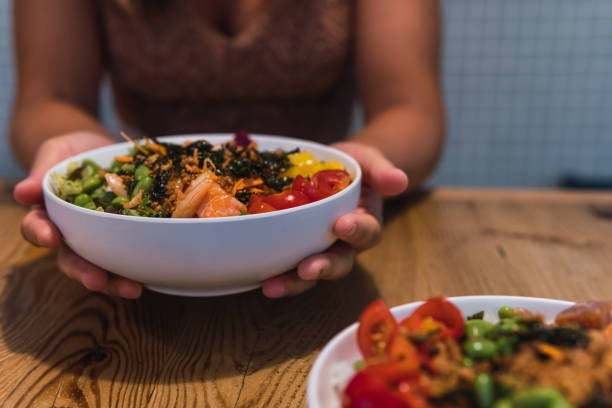 Ensalada de quinoa con salmón Ensalada de quinoa con salmón