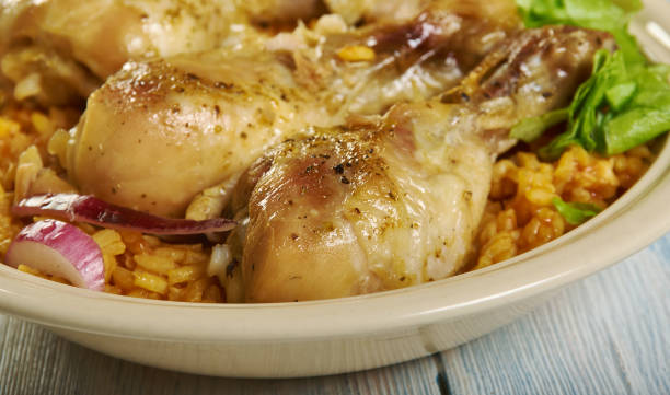 istock Baked Chicken Jollof Rice 1428967210