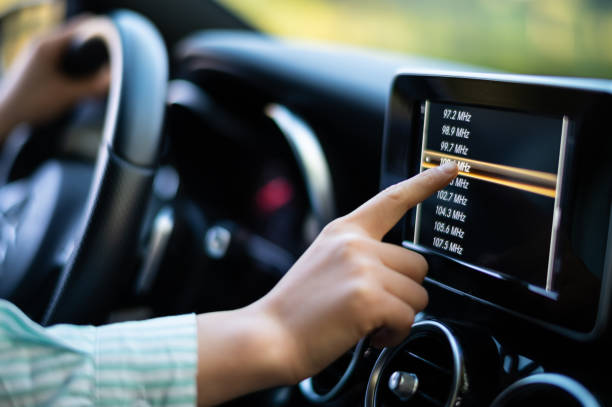 istock Asian young woman driving car 1428975406