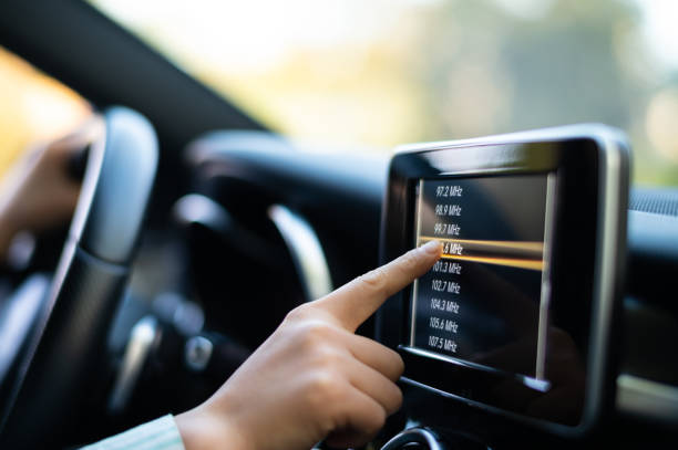 istock Asian young woman driving car 1428975451