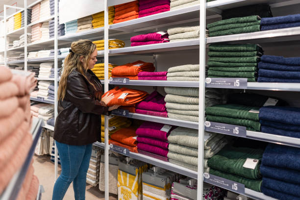 istock Shopping for Towels 1428985186