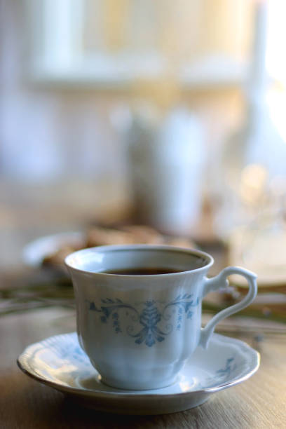 istock Tea, Cookies, Book, Candles and Lavender 1428998526