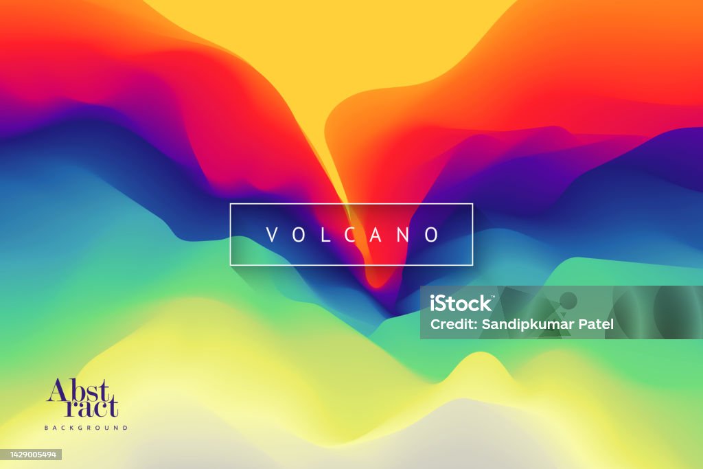Lava Pattern Bg Vector Lava Abstract Background Modern Pattern Vector Illustration For Your ...