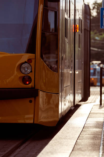 istock Tram tramway public transportation in Budapest, Hungary. 1429007803