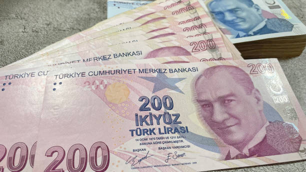 istock close up turkish lira banknotes on financial background 1429013652