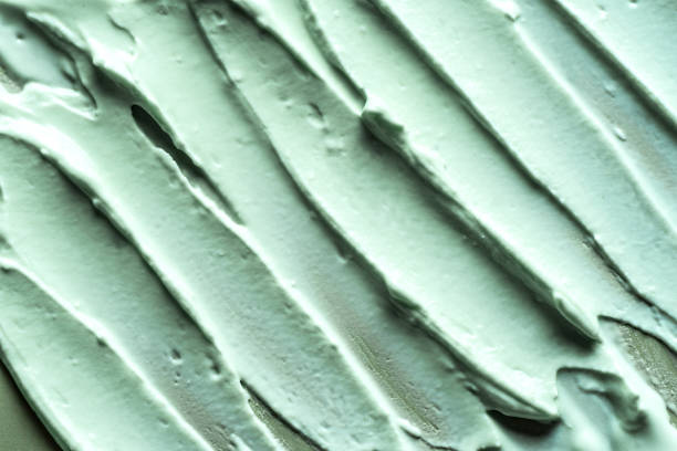 istock Alginate or clay facial mask texture 1429017305