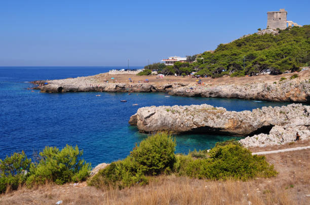 istock Ancient Tower on Salento Coast, South Italy 1429021889