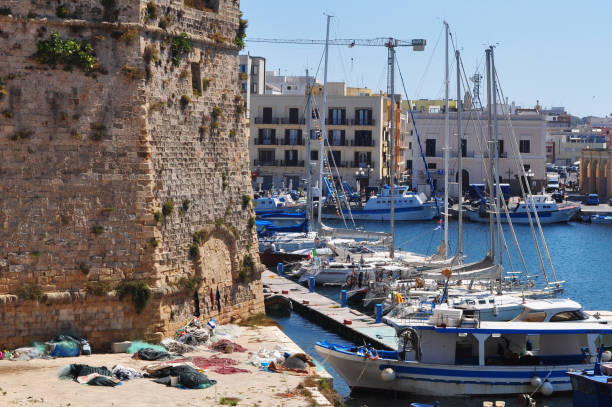 istock Ancient Gallipoli Port View in South Italy 1429021934