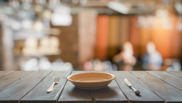istock old wooden table in the club 1429021938
