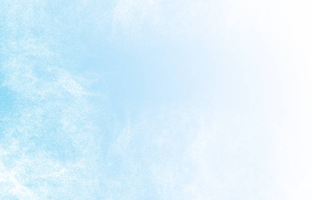 illustrations, cliparts, dessins animés et icônes de la neige tourbillonne sur fond bleu avec dégradé - blue background
