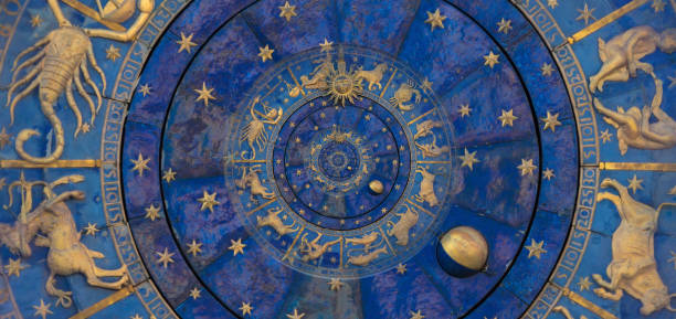 istock Astrology and alchemy sign background illustration 1429037077