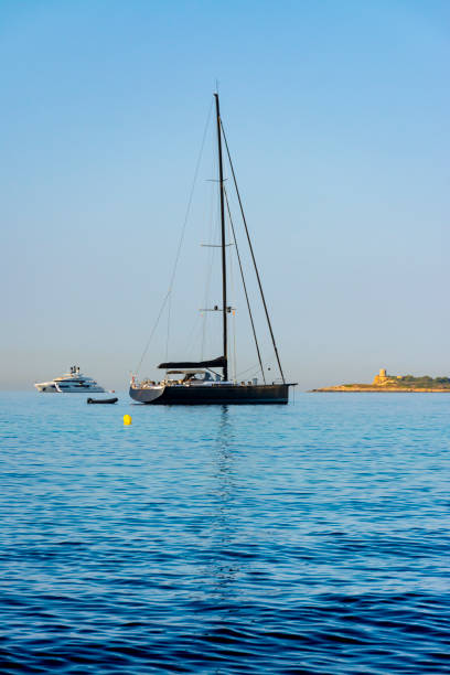 istock Moored botas in front of a beach 1429052144