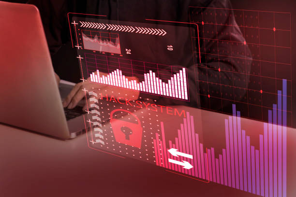 istock Hacker theft of commercial secrets, preventing digital theft,digital identity theft 1429071932