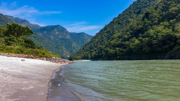 istock Rishikesh Beach Shivpuri dehradun 1429074562