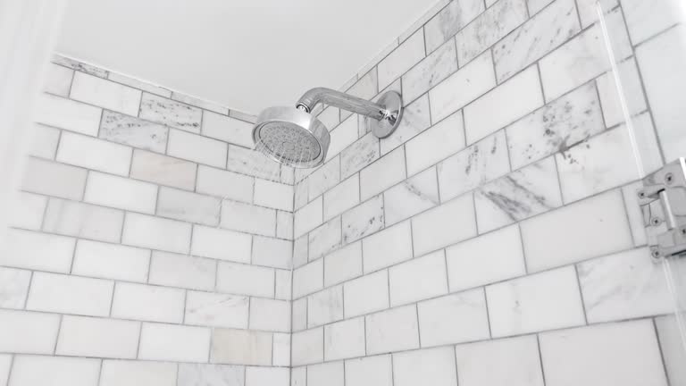 Close-Up of Shower Head