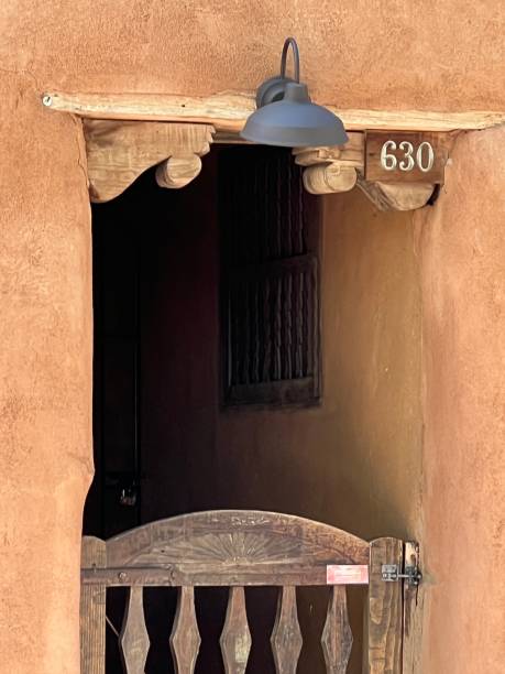 Architectural Details in Santa Fe, New Mexico