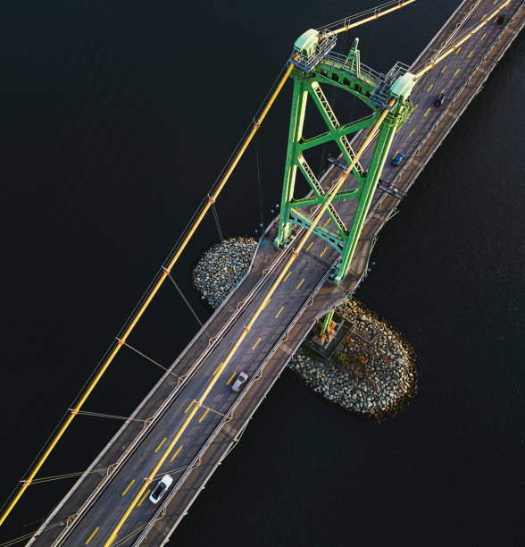 istock Aerial View of Bridge 1429083596