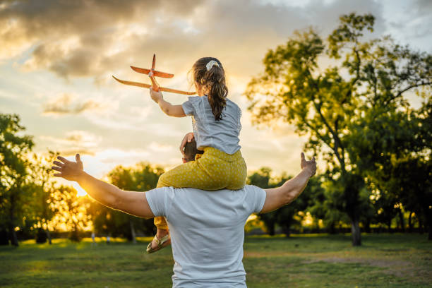 istock Dad and daughter having fun outdoors 1429085953