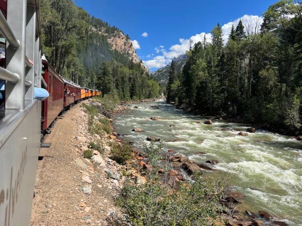 istock Rural Views in Colorado from Durango Train ride 1429086121