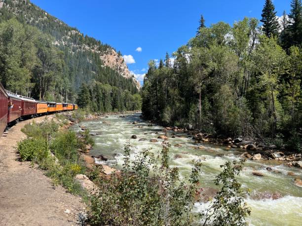 istock Rural Views in Colorado from Durango Train ride 1429086221