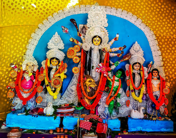 istock Durga Puja is a famous Hindu festival.. 1429090478