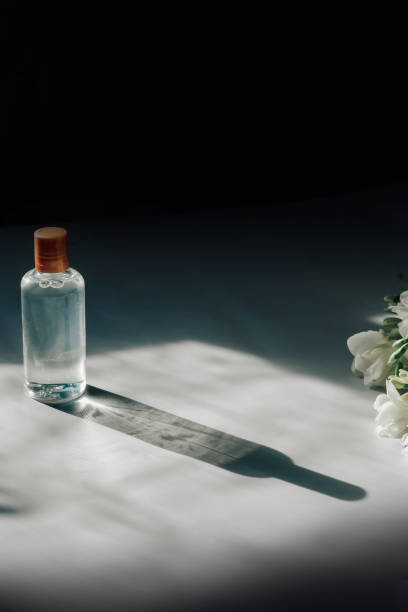 istock Bottles with cosmetics, moisturizing cream and gel on the table 1429110876