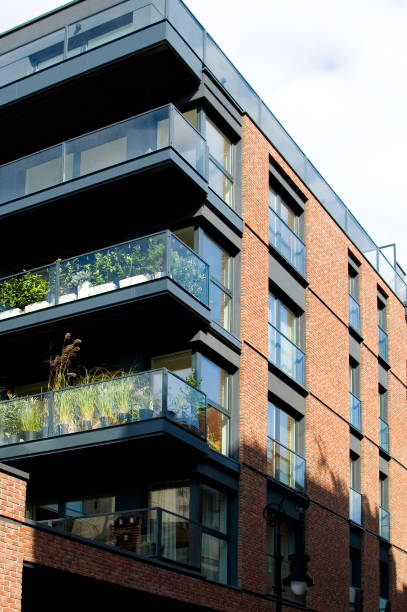 istock Architectural details of modern building. 1429130753