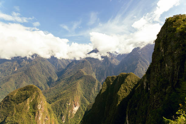 istock Andean mountains surrounding Machu Picchu 1429177347