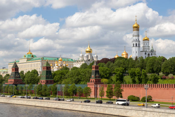 istock Moscow Kremlin and Moskva river embankment 1429182650