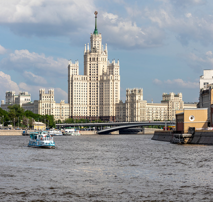 Russia, Moscow, high-rise building on Kotelnicheskaya Embankment
